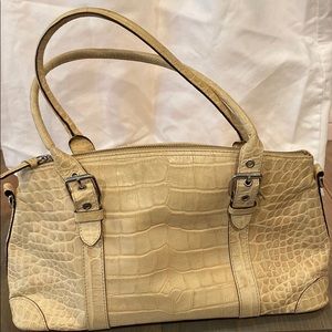 Dooney & Bourke light tan purse